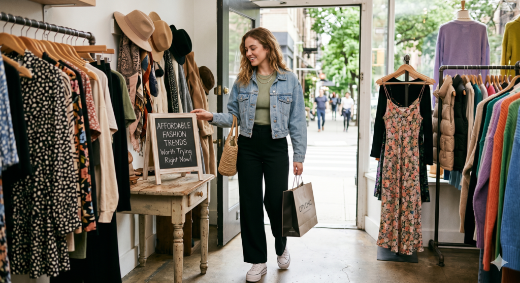 Affordable Fashion Trends Worth Trying Right Now